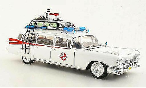 Cadillac Ghostbusters ambulance 1/18 Hot Wheels Elite Ecto 1 - 1959 modellautos