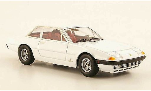 Ferrari 365 GT4 2+2 1/43 Hot Wheels Elite weiss (Elite) modellautos