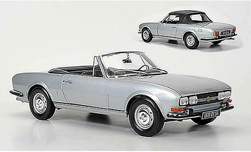 Peugeot 504 Cabriolet 1/18 Norev Cabrio grau metallisee grau 1971 modellautos