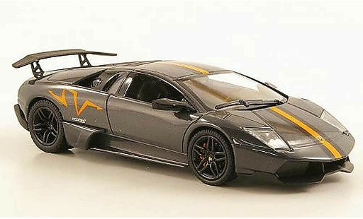 Lamborghini Murcielago LP670 1/43 Norev SV grau China Edition 2010 modellautos
