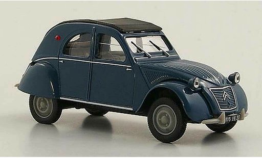 Citroen 2CV Berline 1/43 Norev AZLP blau 1960 modellautos