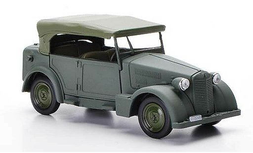 Fiat 508 Militare 1/43 Norev matt oliv modellautos