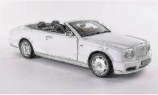 Bentley Azure cabriolet 1/18 Minichamps weiss LHD 2006 modellautos