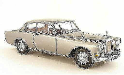 Bentley Continental s3 1/18 Neo SIII Mulliner Park Ward FHC grau 1963 modellautos