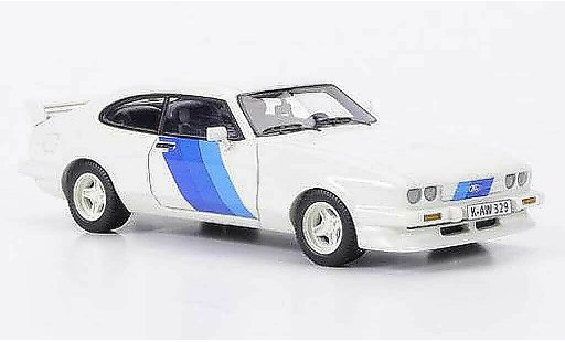 Ford Capri 2.8 Turbo 1/43 Neo MKlll weiss Motorsport modellautos
