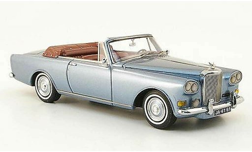 Bentley Continental s3 1/43 Neo SIII Mulliner Park Ward DHC grau blau 1963 modellautos