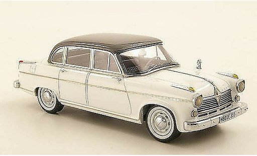 Borgward Hansa 2400 pullman 1/43 Neo weiss/grau 1955 modellautos