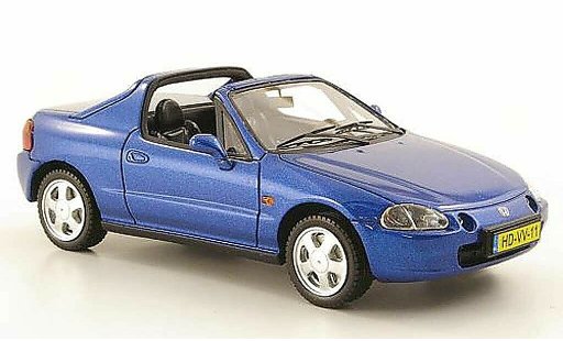 Honda CRX del Sol 1/43 Neo blau 1992 modellautos
