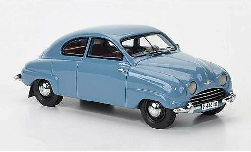 Saab 92B Base 1/43 Neo grau-blau 1952 modellautos