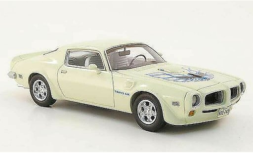 Pontiac Trans Am 1972 1/43 Neo Firebird weiss modellautos