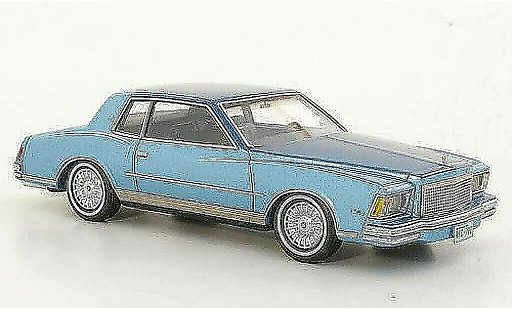Chevrolet Monte Carlo Coupe 1/43 Neo blau/blau 1978 modellautos