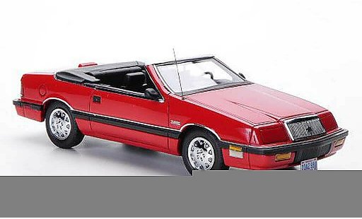 Chrysler Le Baron Convertible 1/43 Neo 1990 Cabrio rot modellautos