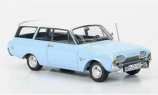 Ford Taunus 17M P3 1/43 Neo Turnier blau/weiss limited edition modellautos
