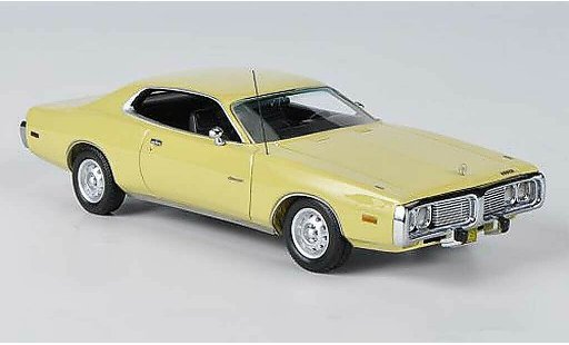 Dodge Charger 1973 1/43 American Excellence gelb modellautos