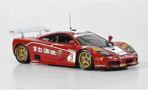 McLaren F1 GTR GTR 1/43 IXO No.9 San Miguel Wallace/Grouillard GT Zuhai 1995 modellautos