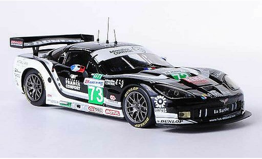Chevrolet Corvette course 1/43 IXO C6 R No.73 Team Luc Alphand J.Jousse / X.Maassen / P.Goueslard 24h Le Mans 2010 modellautos