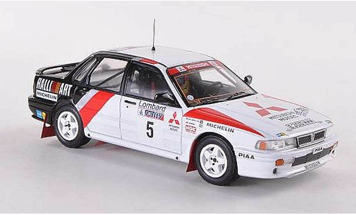 Mitsubishi Galant VR4 1/43 IXO No.5 Ralliart RAC Rally 1988 Vatanen/Belglund modellautos