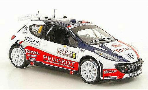 Peugeot 207 S2000 1/43 IXO No.6 S.Sarrazin / J.-J.Renucci Rally Monte Carlo 2010 modellautos