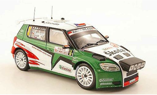 Skoda Fabia S2000 1/43 IXO No.3 Rally Monte Carlo 2010 modellautos