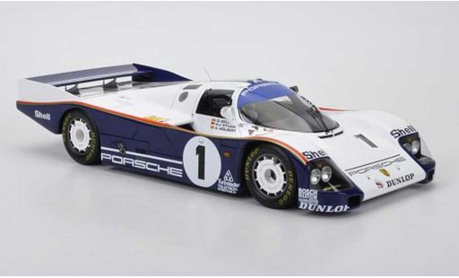 Porsche 962 1986 1/18 Spark C No.1 rojohmans D.Bell/A.Holbert/H.J.st&Atilde;&frac14;ck 24h Le Mans modellautos