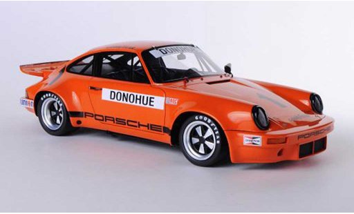 Porsche 911 RS 1/18 Spark 3.0 No.1 M.Donohue IROC 1975 modellautos