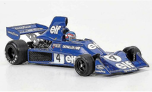 Tyrrell 007 1975 1/43 Spark No.4 Elf P.Depailler GP Belgien modellautos