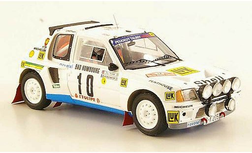 Peugeot 205 Turbo 16 1/43 Spark T16 No.10 M.Mouton/T.Harryman Rally Monte Carlo 1986 modellautos