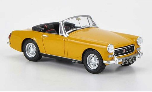 MG Midget 1972 1/43 Spark MK III gelb modellautos