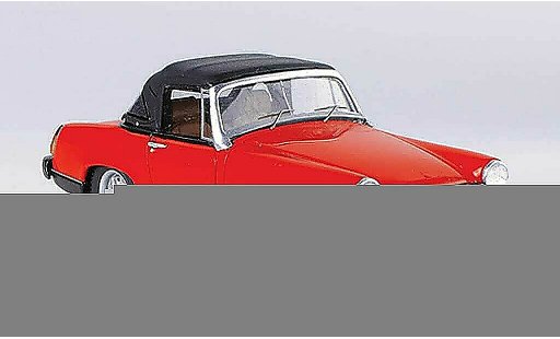 MG Midget 1974 1/43 Spark 1500 rot/schwarz modellautos