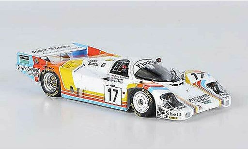 Porsche 956 1984 1/43 Spark No.17 Kremer T.Needell / D.Sutherland / R.French 24h Le Mans modellautos