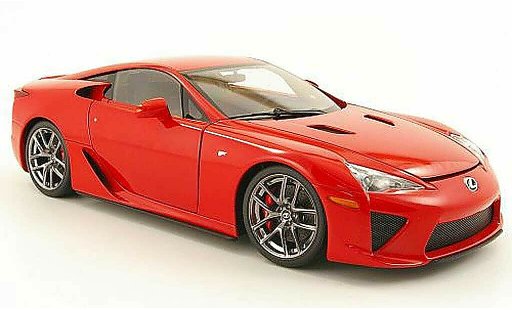 Lexus LFA Base 1/18 Autoart rot 2010 modellautos