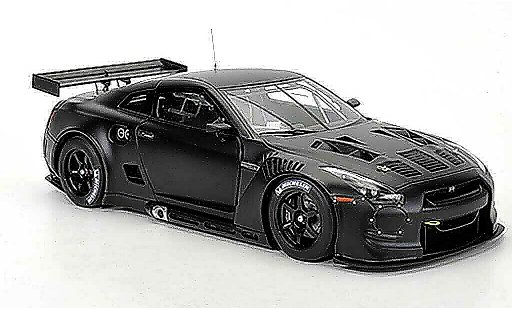 Nissan Skyline R35 1/18 Autoart GT-R matt-schwarz FIA GT1 Weltmeisterschaft 2010 modellautos