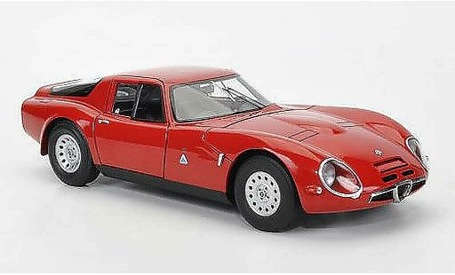 Alfa Romeo Giulia TZ2 1/18 Autoart rot 1965 modellautos