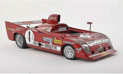 Alfa Romeo 33.3 tt12 1/18 Autoart TT 12 No.1 1000km Nuerburgring 1975 Merzario/Lafitte modellautos