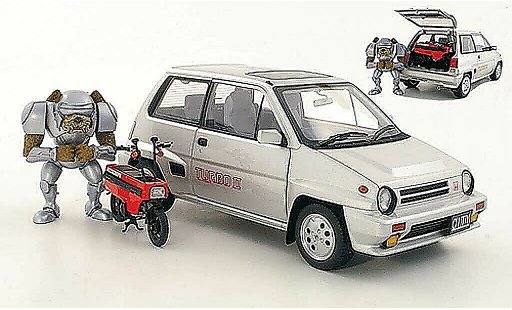 Honda City Turbo 1/18 Autoart II grau metallisee 1983 modellautos