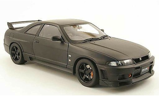 Nissan Skyline R33 1/18 Autoart gt-r r-tune schwarz mat 1996 modellautos