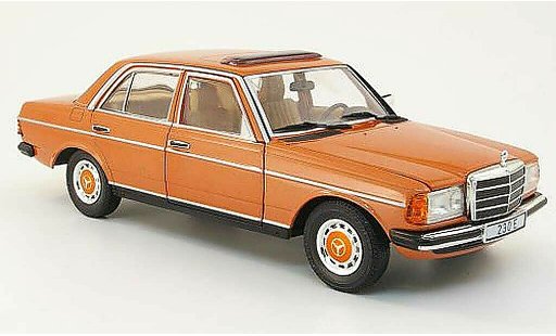 Mercedes CLA Base 1/18 Revell 230 e (w123) braun sondermodell mcw le 1.000 modellautos