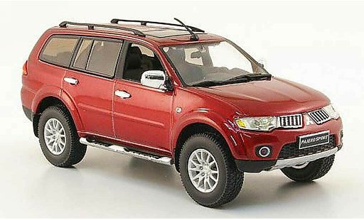Mitsubishi Pajero Sport 1/43 Vitesse rot 2009 modellautos