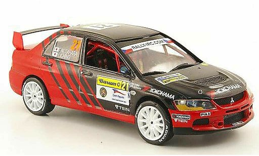 Mitsubishi Lancer Evolution IX 1/43 Vitesse No.21 Yokohama Barum Rally Zlin 2010 modellautos