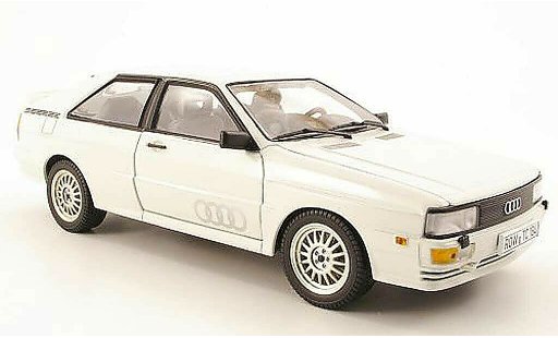 Audi Quattro coupe 1/18 Sun Star blanc 1981 modellautos