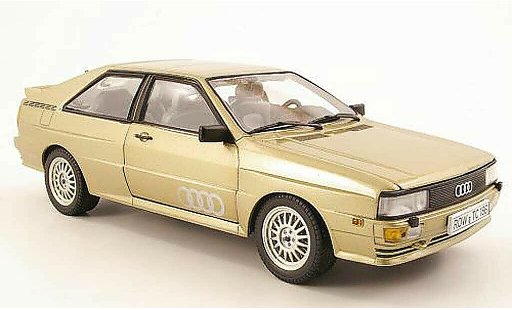 Audi Quattro coupe 1/18 Sun Star beige 1981 modellautos