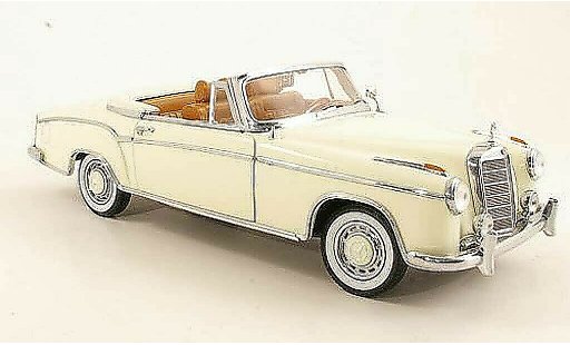 Mercedes 220 Cabriolet 1/18 Sun Star SE Cabrio (W128) bianco 1958 modellautos