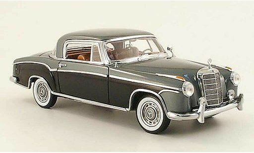 Mercedes 220 Coupe 1/18 Sun Star se (w 128) grau/schwarz 1958 modellautos