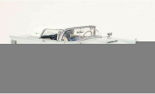 Ford Thunderbird Squarebird 1/18 Sun Star Hardtop blau/weiss modellautos