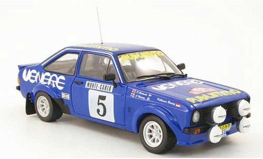 Ford Escort RS 1800 1/18 Sun Star no.5 publimmo rallye monte carlo 1980 a.vatanen / d.richards modellautos