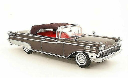 Mercury Parklane Convertible 1/18 Sun Star Cabrio grau braun/schwarz geschlossen 1959 modellautos