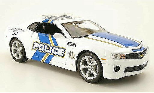 Chevrolet Camaro SS 1/18 Maisto amerikanische polizei 2010 modellautos