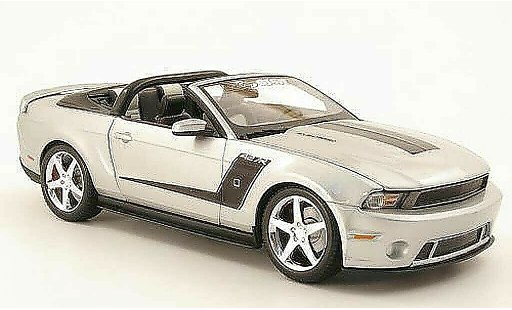 Ford Mustang Convertible 1/18 Maisto roush 427r cabrio grau metallisee/schwarz modellautos