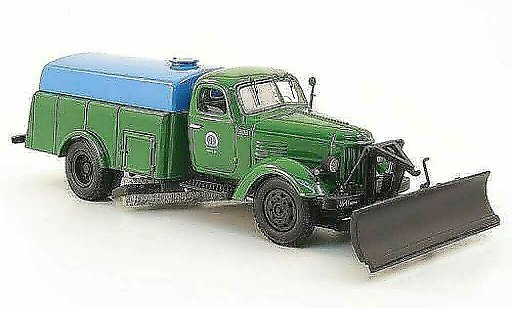 Zil 164 Base 1/43 DIP Models A/PM-10 Strassenreinigr&Atilde;&frac14;ng-Winter gr&Atilde;&frac14;n/blau modellautos