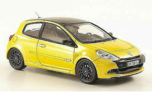 Renault Clio Cup 1/43 Spark R.S. gelb/schwarz 2011 modellautos